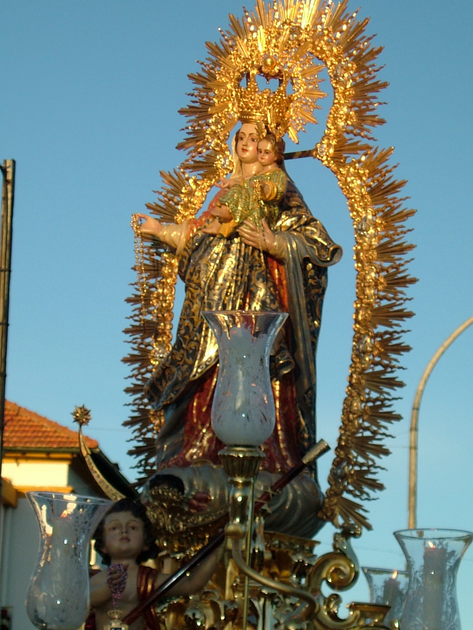 Nuestra Señora del Rosario en veneración